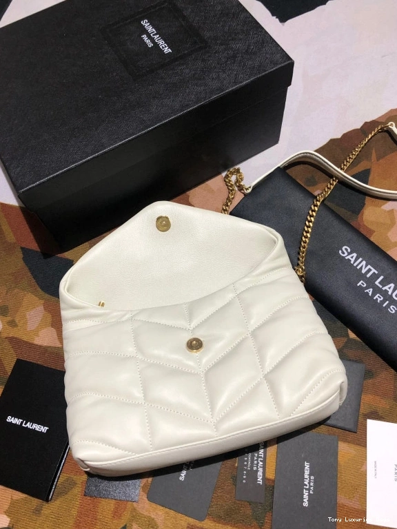 Tony Luxuries MINI YSL PUFFER CHAIN SMALL BAG 0713